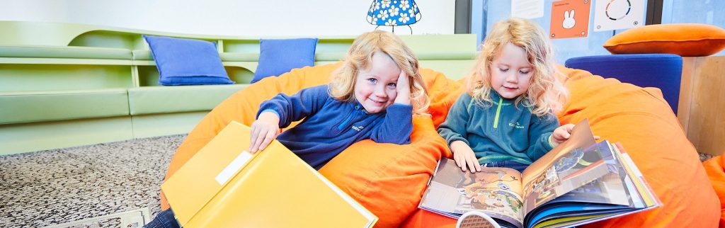 Children at Bunjil Place Library