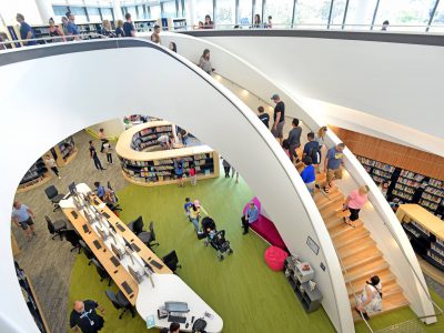 Bunjil Place Library interior